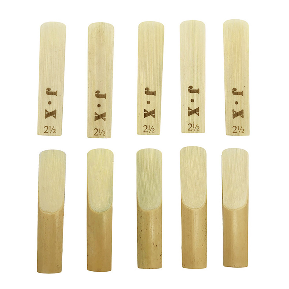 Clarinet Care Kit - 10Pcs Saxophone Reeds Strength 2.5 For