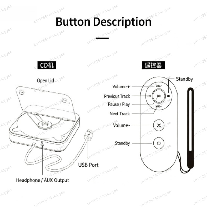 Car CD Player External Drive - - Audio Music Add ulasan dan harga
