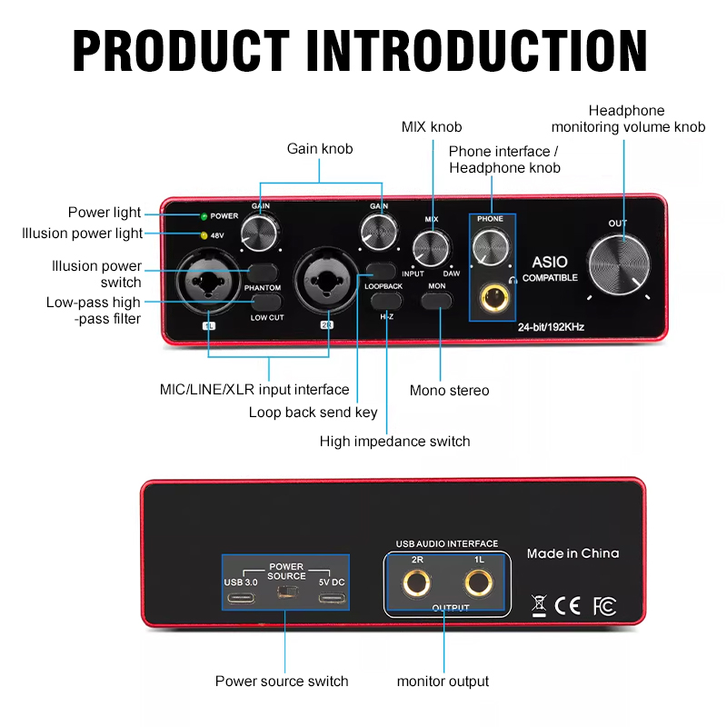 YAMNWEO MD22 Portable 2-Channe - Audio Music Cutting ulasan dan harga