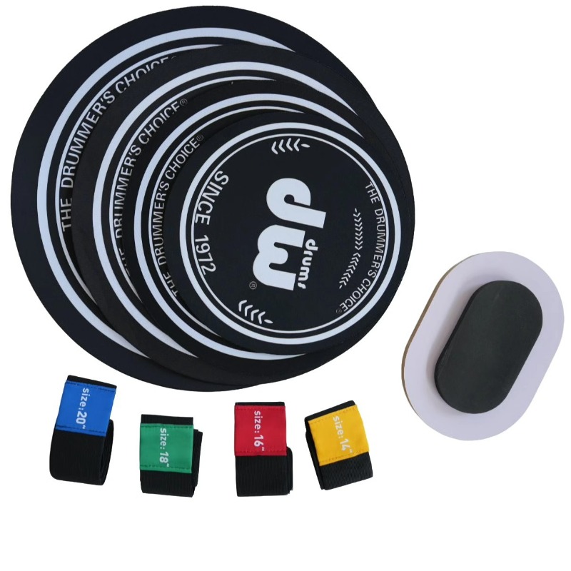 Rubber Drum Mute Pad Thicken S - Drum Practice Pad ulasan dan harga
