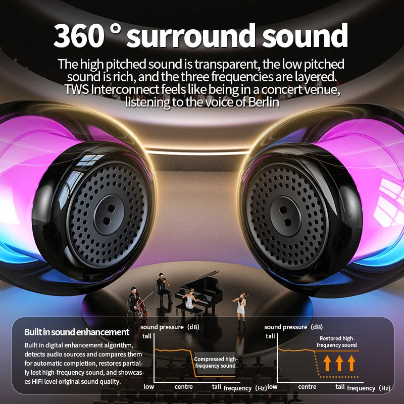 Tiktok Hot Sale Wireless Bluet - Audio Music Tiktok ulasan dan harga