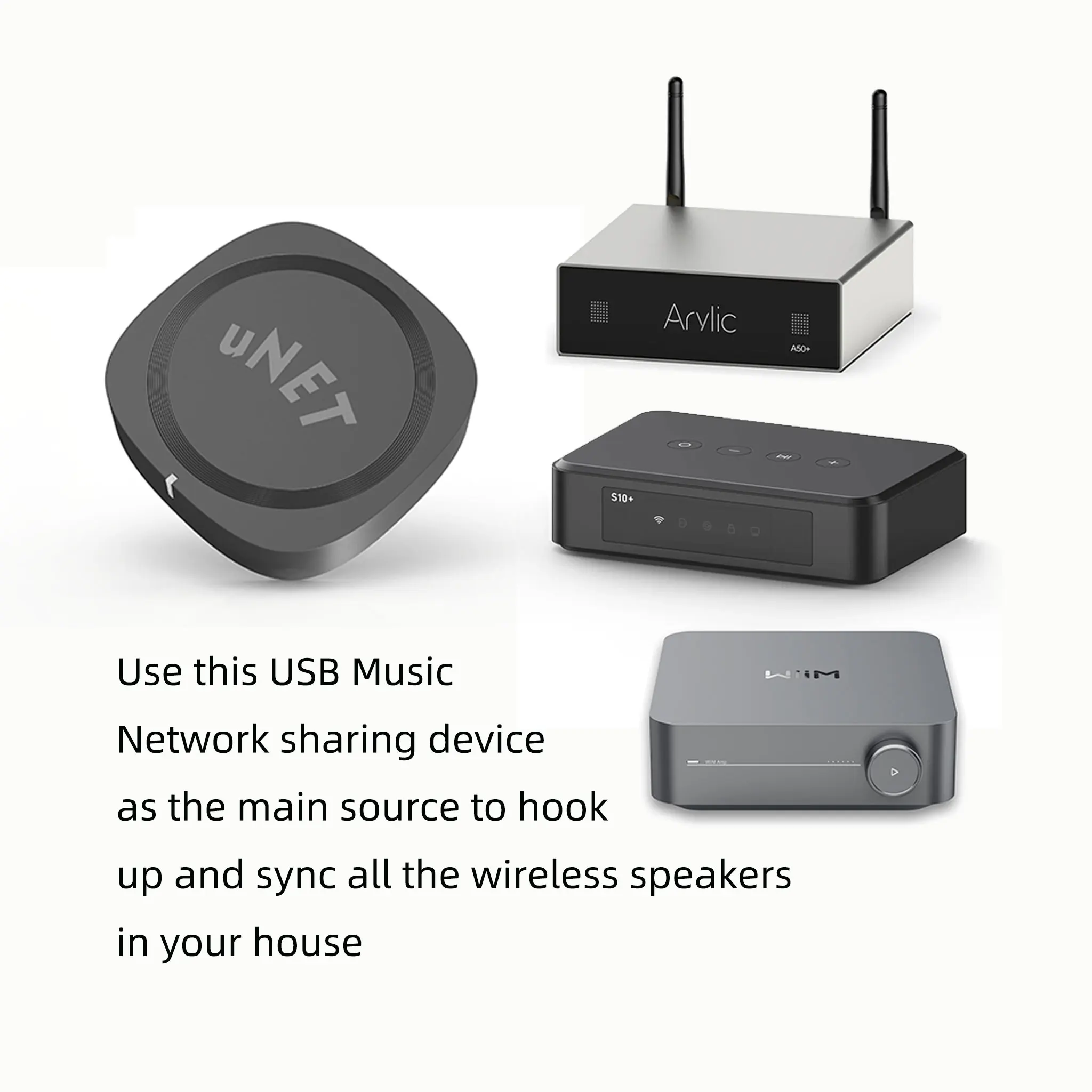 Audiocast uNET - USB Music Net - Audio Music Network ulasan dan harga