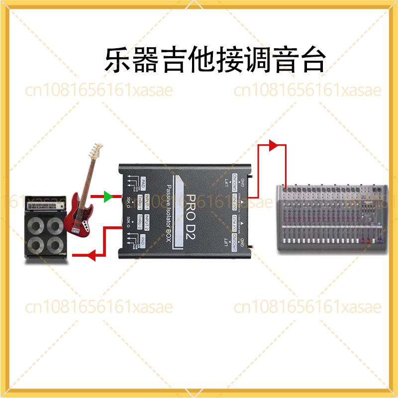 For Professional Instrument DI - Cable Xlr Balanced ulasan dan harga