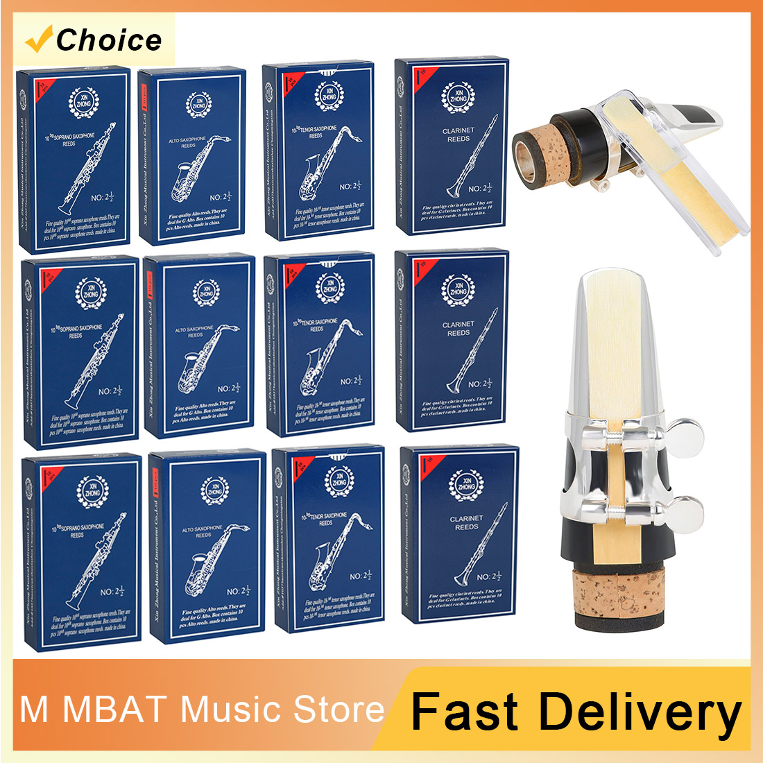 10/20Set 2.5 Soprano/Alto/Teno - Clarinet Care Kit ulasan dan harga