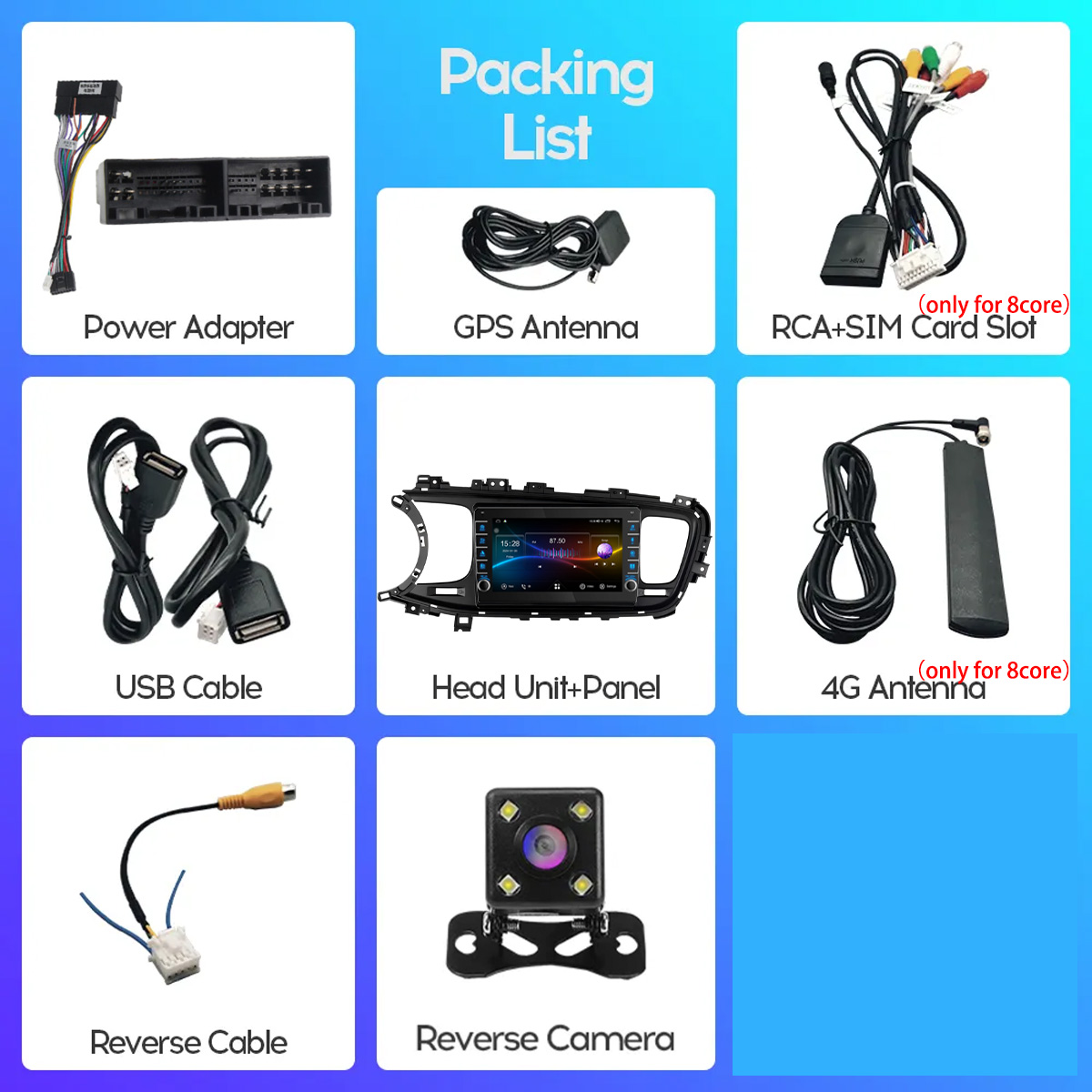 8G Ram 128GB QLED Car Radio St - Audio Music Network ulasan dan harga