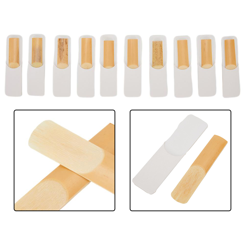 10Pcs Saxophone Reeds Strength - Clarinet Care Kit ulasan dan harga