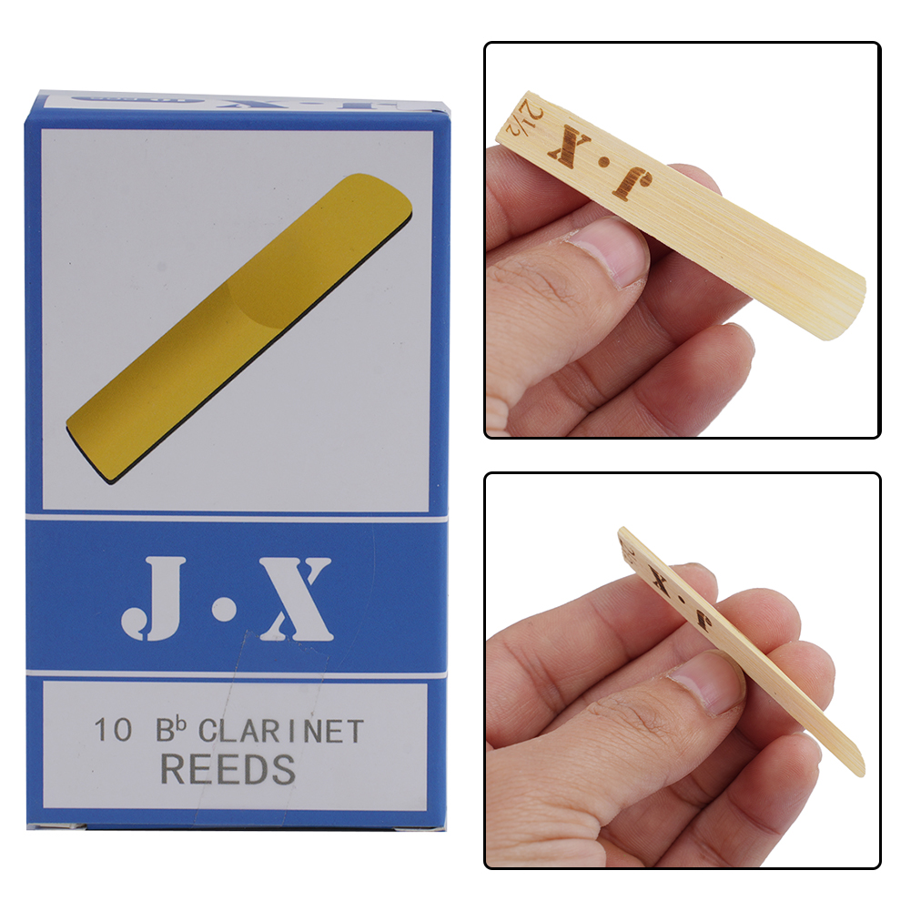 10Pcs Saxophone Reeds Strength - Clarinet Care Kit ulasan dan harga