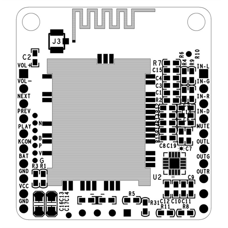 AB25-DC 5V/12V Bluetooth Music - Audio Music Add ulasan dan harga