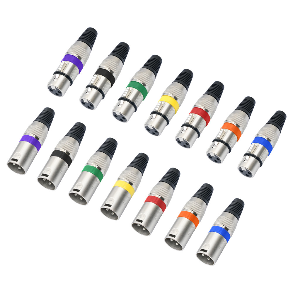 3Pin XLR Connector Zinc Alloy  - Cable Xlr Balanced ulasan dan harga