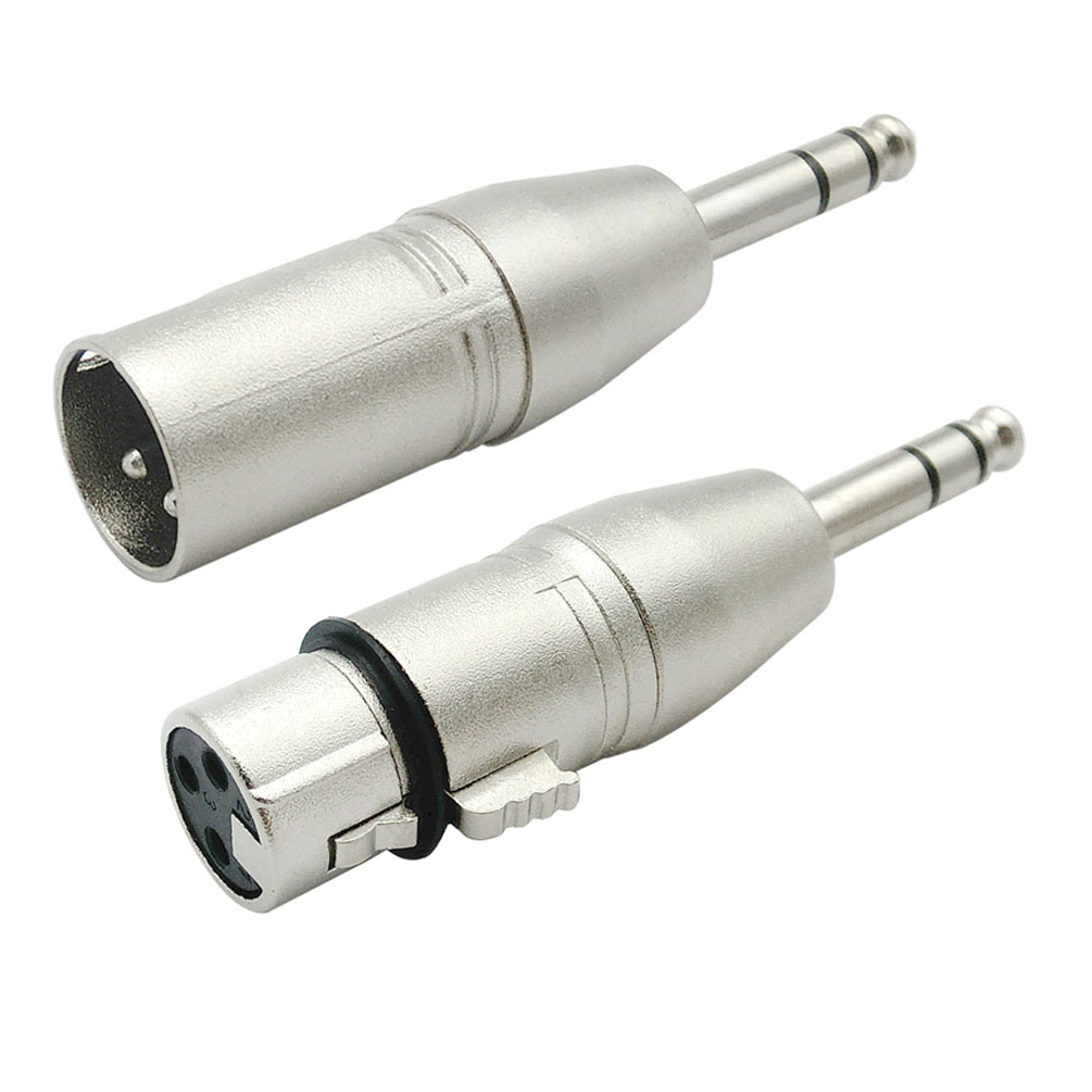 2PCS 1/4 Inch TRS to XLR Adapt - Cable Xlr Balanced ulasan dan harga