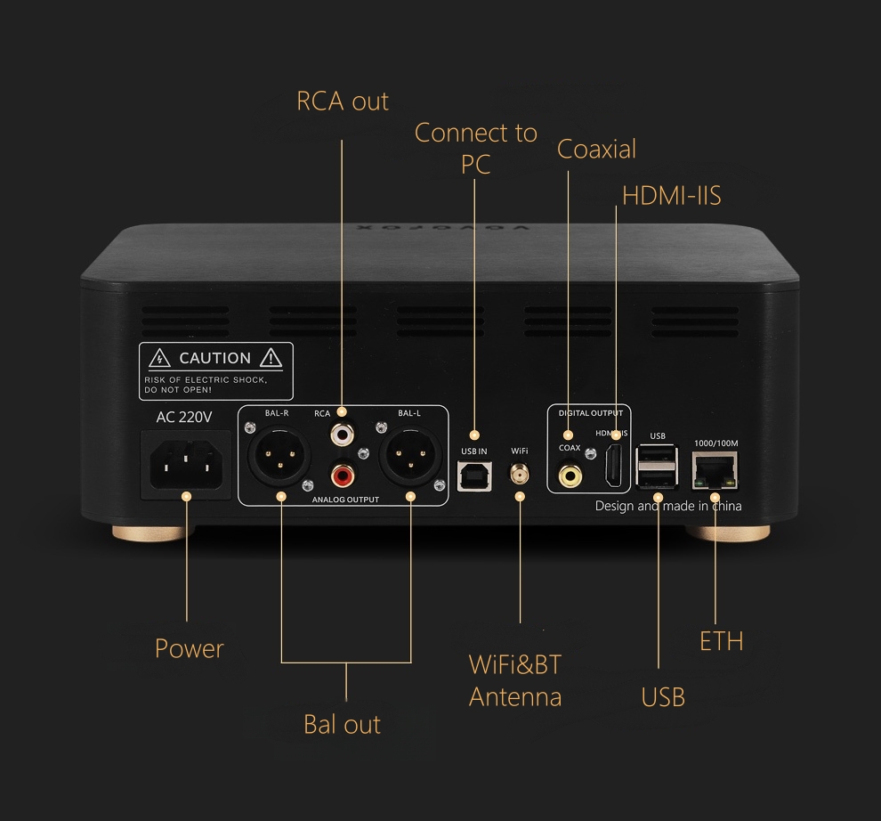 VOVOFOX-HiFi AP05S Lossless Mu - Cable Xlr Balanced ulasan dan harga