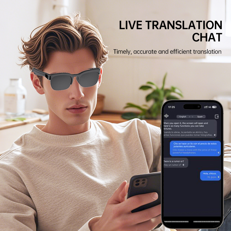 2 Colors Smart Audio Glasses B - Audio Music Videos ulasan dan harga